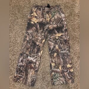 Forever 21 Unisex Kids Woodland Print Cargo Pants Sz 5-6